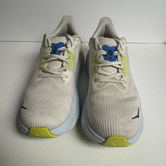 Hoka Mens Arahi 7 Running Shoe White Size 10D main image 4